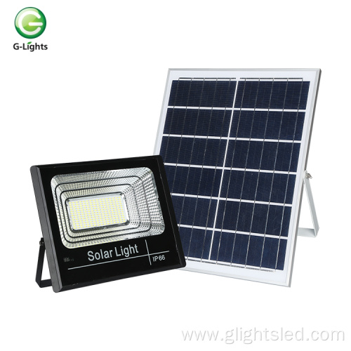 Aluminum remote control 100 200w led solar flood light